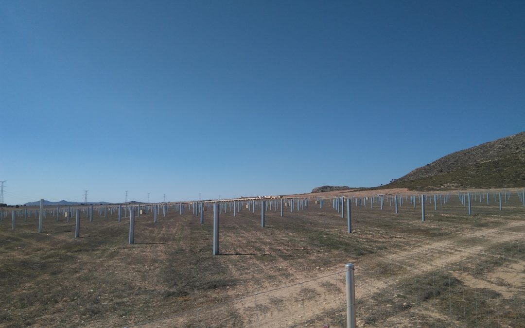 TOPOGRAFÍA EN PLANTA FOTOVOLTÁICA EN BONETE (Albacete)